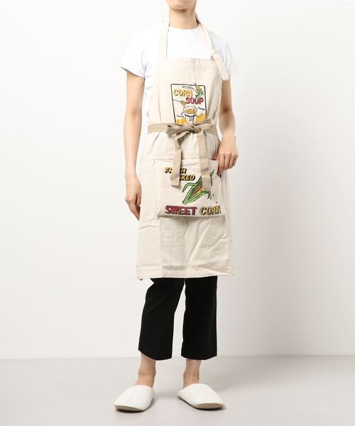 JUGLANS(ユグランス)の「【AND PACKABLE】エプロン/ポケット付き/アンドパッカブル(エプロン・レディース・A/B/C/D/E/F/G/H/I/J/K/L/M/N/O/P/その他1/その他4/その他3/その他2/その他5/Q/R/S/T/V/W/X/Y/Z/U・FREE)」の13枚目の写真