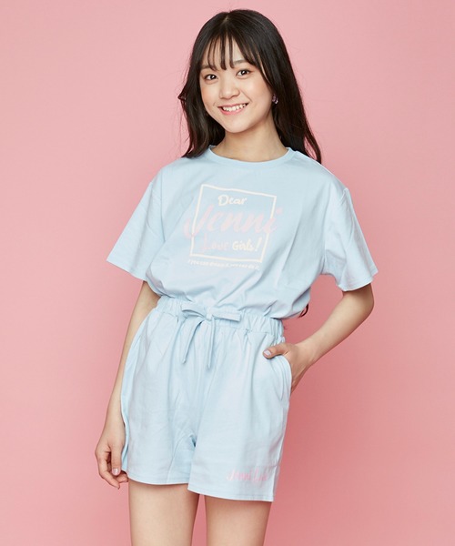 JENNI love（ジェニィラブ）の「接触冷感BIGロゴセットアップ