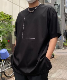 DANKE SCHON | DankeSchon/ダンケシェーン/リフレクトチェーン半袖Tシャツ(Tシャツ/カットソー)