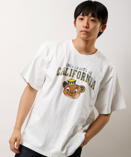Goodwear(Since1983) Berkeley レギュラーフィット カレッジプリント TEE（Tシャツ/カットソー）｜Goodwear(Since1983)（グッドウェア）
