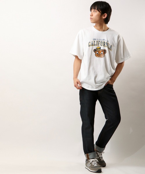 Goodwear(Since1983) Berkeley レギュラーフィット カレッジプリント TEE（Tシャツ/カットソー）｜Goodwear(Since1983)（グッドウェア）