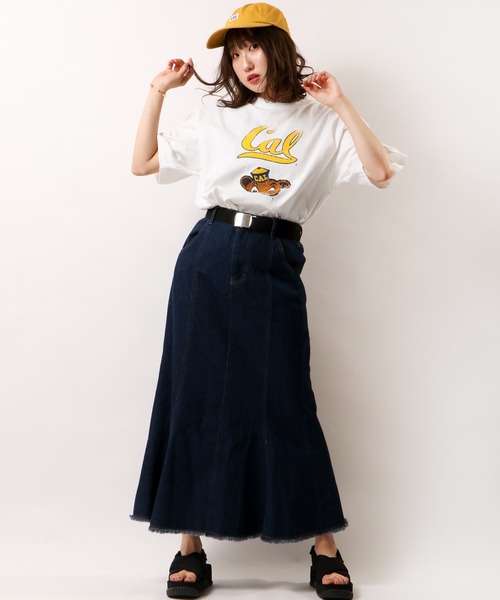 Goodwear(Since1983) Berkeley レギュラーフィット カレッジプリント TEE（Tシャツ/カットソー）｜Goodwear(Since1983)（グッドウェア）