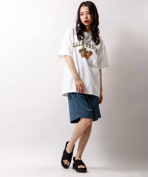 Goodwear(Since1983) Berkeley レギュラーフィット カレッジプリント TEE（Tシャツ/カットソー）｜Goodwear(Since1983)（グッドウェア）