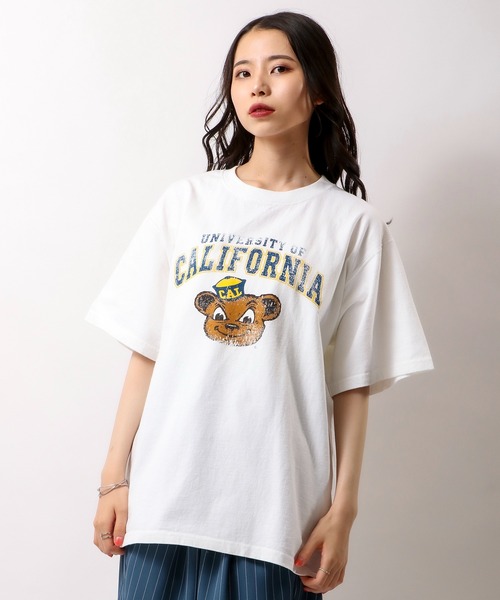 Goodwear(Since1983) Berkeley レギュラーフィット カレッジプリント TEE（Tシャツ/カットソー）｜Goodwear(Since1983)（グッドウェア）