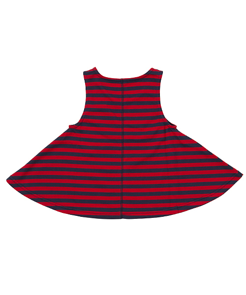 X-girl Stages(エックスガールステージス)の「2-PIECE TANK SET (2T・3T)(タンクトップ・キッズ・ブラック/レッド・2T/3T)」の6枚目の写真
