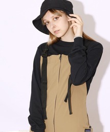 THOUSAND MILE/サウザンドマイル WAVE FRONT ZIP SALOPETTE サロペット