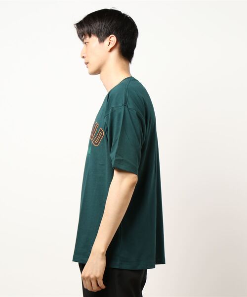 JUNRED（ジュンレッド）の「USAフロントカレッジTシャツ（Tシャツ/カットソー・メンズ・ワイン/グリーン/ホワイト・M/LL/L）」の4枚目の写真