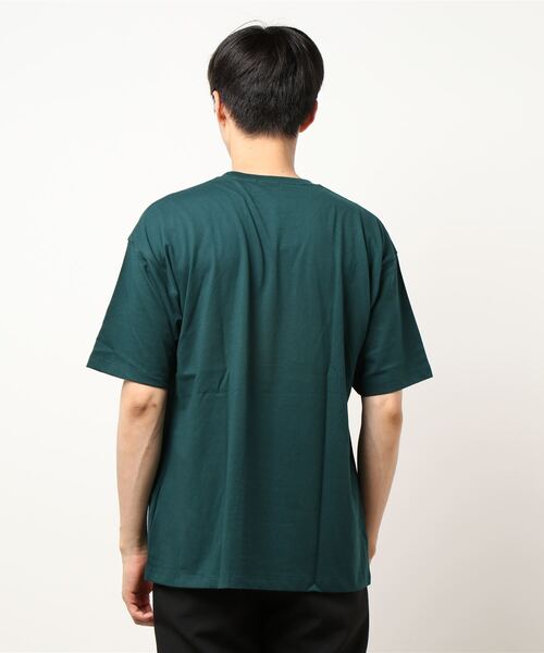 JUNRED（ジュンレッド）の「USAフロントカレッジTシャツ（Tシャツ/カットソー・メンズ・ワイン/グリーン/ホワイト・M/LL/L）」の5枚目の写真