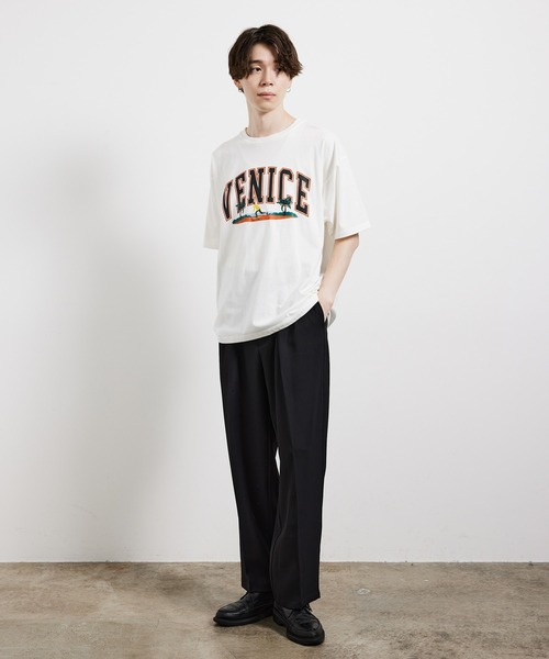 JUNRED（ジュンレッド）の「USAフロントカレッジTシャツ（Tシャツ/カットソー・メンズ・ワイン/グリーン/ホワイト・M/LL/L）」の16枚目の写真