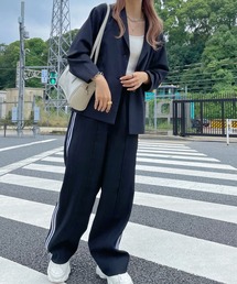 WEGO | WEGO/ラインワイドパンツ(スウェットパンツ)