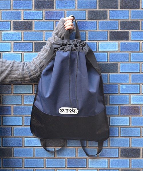 Khaju（カージュ）の「★★OUTDOOR×Khaju:バックパック□（バックパック/リュック・レディース・ネイビー/ワインレッド・ONE SIZE）」の10枚目の写真