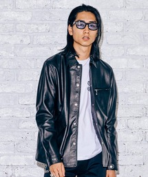 ジャケット・アウター CRIMIE LAMB LEATHER COVERALL CRIMIE（クライミー）の「LAMB LEATHER COVERALL JACKET（ライダース