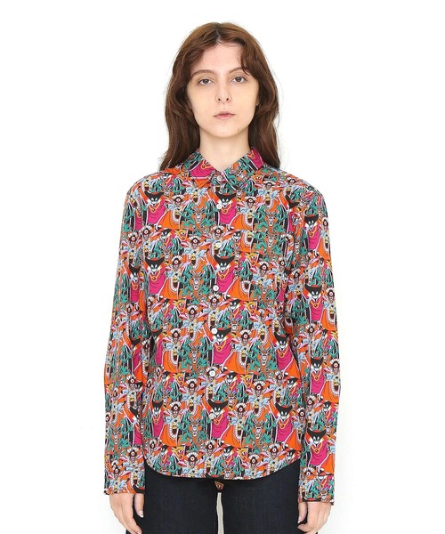 Design Tshirts Store graniph(デザイン ティーシャツ ストア グラニフ)の「ボス パターン(ドラゴンクエスト)|コラボシャツ(シャツ/ブラウス・メンズ・マルチ・SMALL/LARGE/MEDIUM)」の2枚目の写真