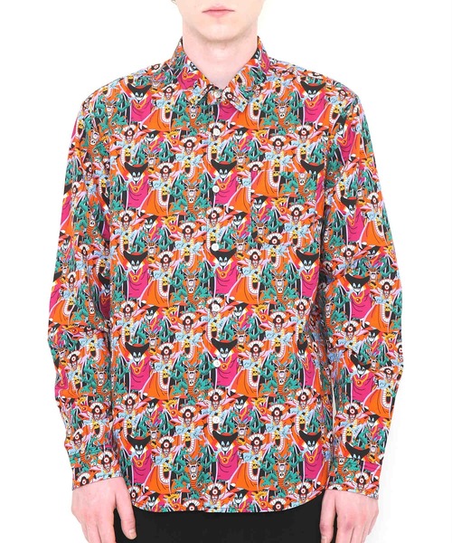 Design Tshirts Store graniph(デザイン ティーシャツ ストア グラニフ)の「ボス パターン(ドラゴンクエスト)|コラボシャツ(シャツ/ブラウス・メンズ・マルチ・SMALL/LARGE/MEDIUM)」の7枚目の写真