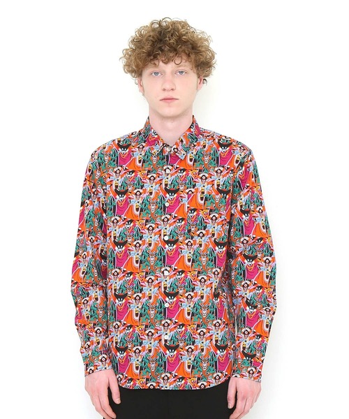 Design Tshirts Store graniph(デザイン ティーシャツ ストア グラニフ)の「ボス パターン(ドラゴンクエスト)|コラボシャツ(シャツ/ブラウス・メンズ・マルチ・SMALL/LARGE/MEDIUM)」の6枚目の写真