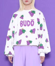 PUNYUS | フード総柄スウェット (SAKE・BUDO)(スウェット)