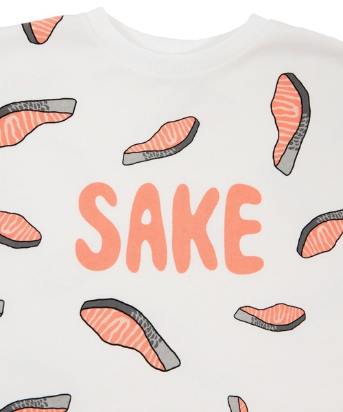 PUNYUS（プニュズ）の「フード総柄スウェット(SAKE・BUDO)（スウェット・レディース・パープル/ピンク・4/3/1/2）」の11枚目の写真