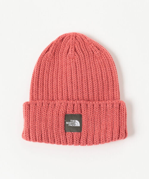 B:MING by BEAMS（ビーミングバイビームス）の「THE NORTH FACE / カプッチョリッド＆ミットセット（ベビー）（ニットキャップ/ビーニー・キッズ・ピンク/オリーブ・ONE SIZE）」の3枚目の写真