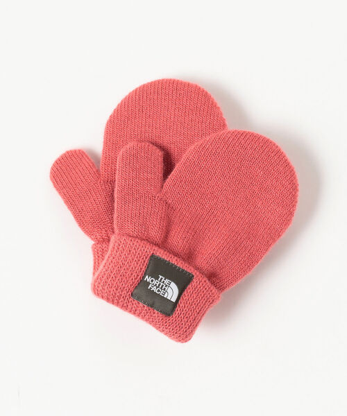 B:MING by BEAMS（ビーミングバイビームス）の「THE NORTH FACE / カプッチョリッド＆ミットセット（ベビー）（ニットキャップ/ビーニー・キッズ・ピンク/オリーブ・ONE SIZE）」の6枚目の写真