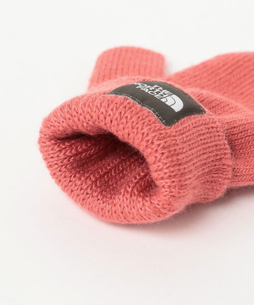 B:MING by BEAMS（ビーミングバイビームス）の「THE NORTH FACE / カプッチョリッド＆ミットセット（ベビー）（ニットキャップ/ビーニー・キッズ・ピンク/オリーブ・ONE SIZE）」の8枚目の写真