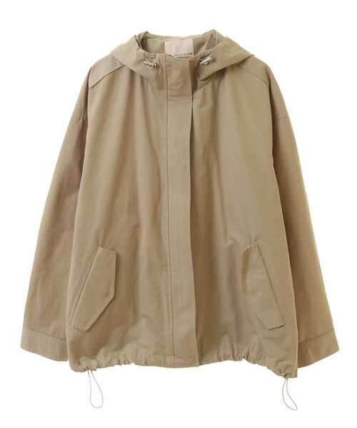 MELROSE claire（メルローズ クレール）の「【スタンドフードマウンテンパーカー】（ブルゾン・レディース・ベージュ/ブルー系その他/オフホワイト・FREE）」の20枚目の写真