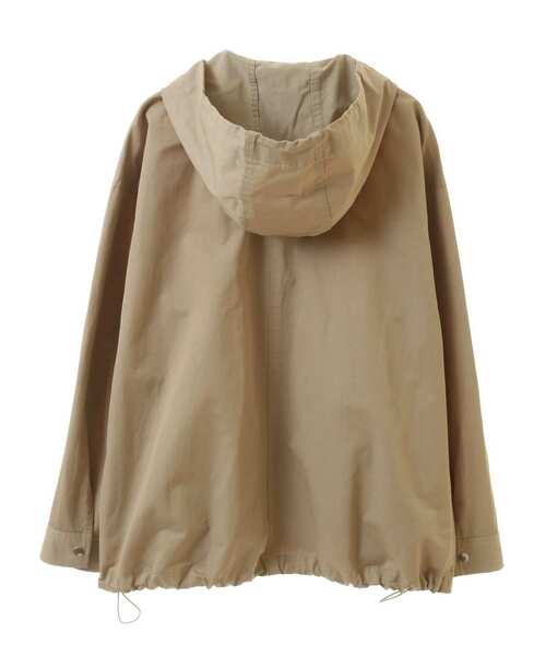 MELROSE claire（メルローズ クレール）の「【スタンドフードマウンテンパーカー】（ブルゾン・レディース・ベージュ/ブルー系その他/オフホワイト・FREE）」の19枚目の写真