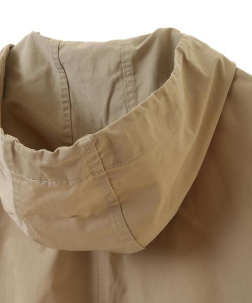 MELROSE claire（メルローズ クレール）の「【スタンドフードマウンテンパーカー】（ブルゾン・レディース・ベージュ/ブルー系その他/オフホワイト・FREE）」の14枚目の写真