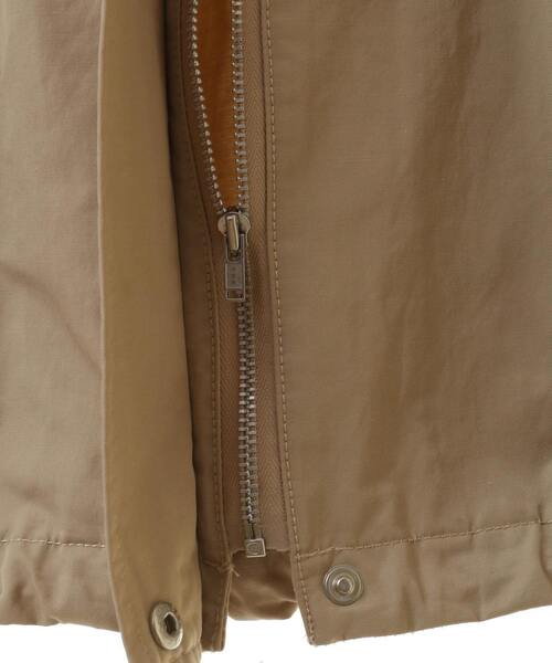 MELROSE claire（メルローズ クレール）の「【スタンドフードマウンテンパーカー】（ブルゾン・レディース・ベージュ/ブルー系その他/オフホワイト・FREE）」の13枚目の写真