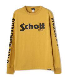 schott | Schott/ショット/LONG SLEEVE T-SHIRT BASIC SCHOTT LOGO/ショット ロゴ 長袖Tシャツ(Tシャツ/カットソー)