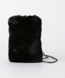 MOHI | 【WEB限定】【MOHI/モヒ】ファーモバイルポシェット(ショルダーバッグ)