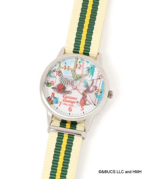 niko and（ニコアンド）の「【おさるのジョージ】コラボウォッチ