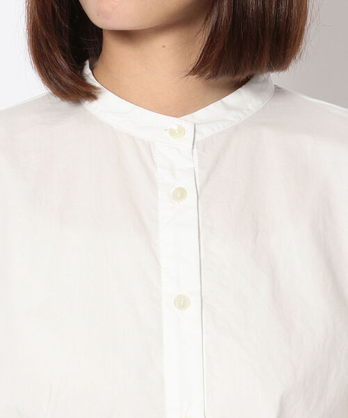 Toironier（トワロニエ）の「Toironier(トワロニエ ) ボリュームスリーブシャツ　volume sleeve SHT（シャツ/ブラウス・レディース・ホワイト/グレー・FREE）」の22枚目の写真