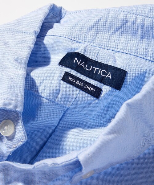 NAUTICA（ノーティカ）の「NAUTICA/ノーティカ “TOO BIG” Oxford BD Shirt “Sail”/トゥービック オックスフォード BDシャツ セイル（シャツ/ブラウス・メンズ・ホワイト/サックスブルー/その他13・X-LARGE/XX-LARGE）」の6枚目の写真