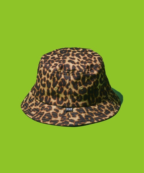 HUF（ハフ）の「LEOPARD BUCKET HAT / HUF バケットハット バケハ