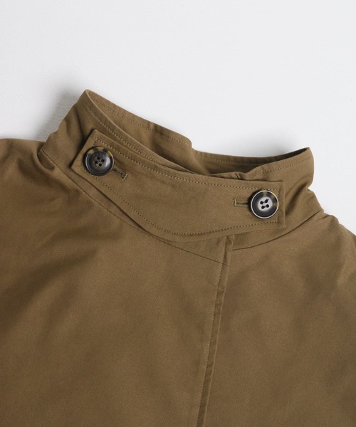 SENSE OF PLACE by URBAN RESEARCH（センスオブプレイスバイアーバンリサーチ）の「スタンドカラーコート（その他アウター・レディース・チャコールグレー/ベージュ/カーキ・ONE）」の16枚目の写真