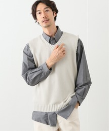 【FDS / フェイマス デパートメント ストア】 Vネックニットベスト