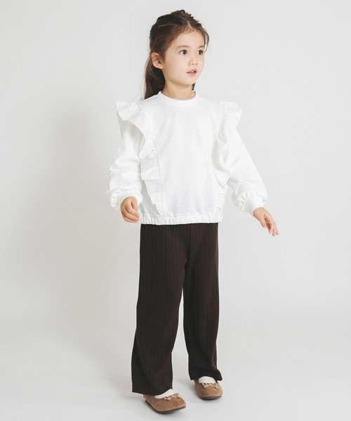 BRANSHES（ブランシェス）の「ランダムテレコロングパンツ（その他パンツ・キッズ・ブラウン/グレー・130/150/100/120/90/110/140）」の19枚目の写真