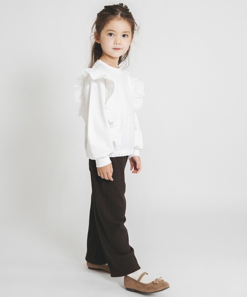 BRANSHES（ブランシェス）の「ランダムテレコロングパンツ（その他パンツ・キッズ・ブラウン/グレー・130/150/100/120/90/110/140）」の20枚目の写真