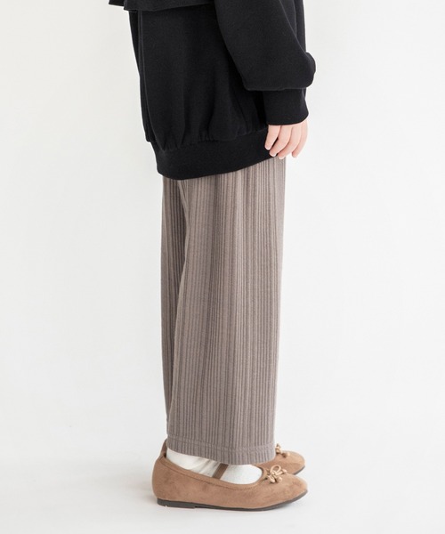 BRANSHES（ブランシェス）の「ランダムテレコロングパンツ（その他パンツ・キッズ・ブラウン/グレー・130/150/100/120/90/110/140）」の11枚目の写真