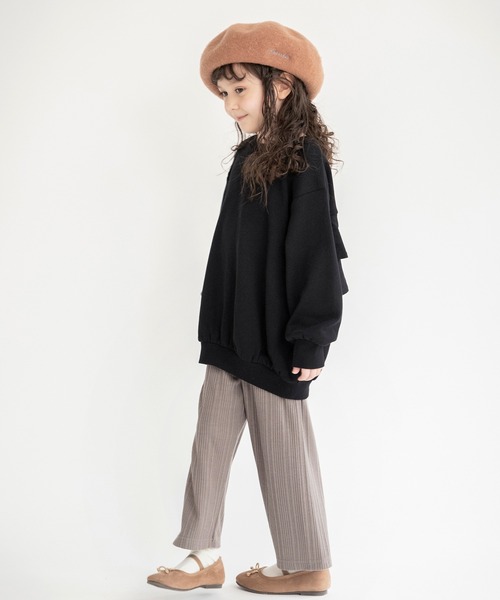 BRANSHES（ブランシェス）の「ランダムテレコロングパンツ（その他パンツ・キッズ・ブラウン/グレー・130/150/100/120/90/110/140）」の16枚目の写真