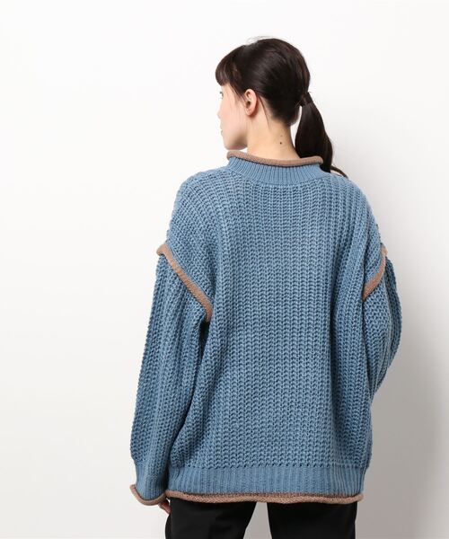 Dita(ディータ)の「21AW ウォッシャブルロビングヤーンボリュームニット(ニット/セーター・レディース・ベージュ/グレー/ブルー・M/L)」の15枚目の写真