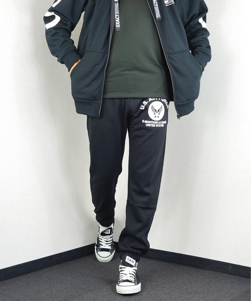 Burner(バーナー)の「【GROOVY STORE】U.S.AIR.FORCE 裏起毛 スウェットパンツ(スウェットパンツ・メンズ・ブラック/グレー/グリーン/ブルー・L/M/LL)」の7枚目の写真