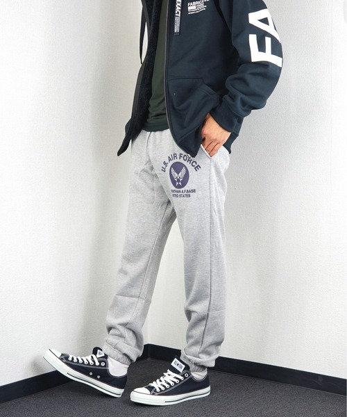 Burner(バーナー)の「【GROOVY STORE】U.S.AIR.FORCE 裏起毛 スウェットパンツ(スウェットパンツ・メンズ・ブラック/グレー/グリーン/ブルー・L/M/LL)」の9枚目の写真