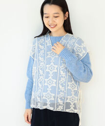 BEAMS BOY | BEAMS BOY / 2WAY レース アームカバー & ベスト(付け襟)