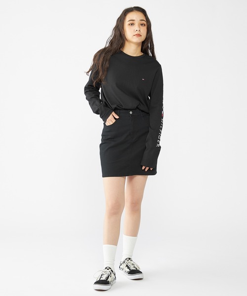 オンライン限定】ショルダーロゴロングスリーブTシャツ ロンT（T
