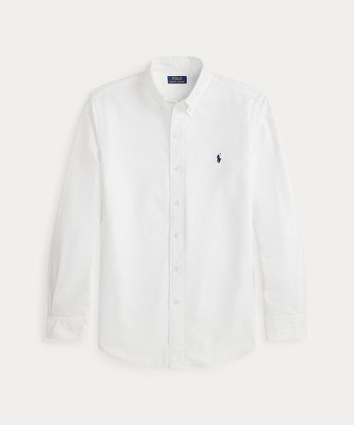 POLO RALPH LAUREN（ポロ ラルフ ローレン）の「クラシック フィット ガーメントダイド オックスフォード シャツ（シャツ/ブラウス・メンズ・ホワイト・XL/S/XS/XXL/L/M）」の2枚目の写真