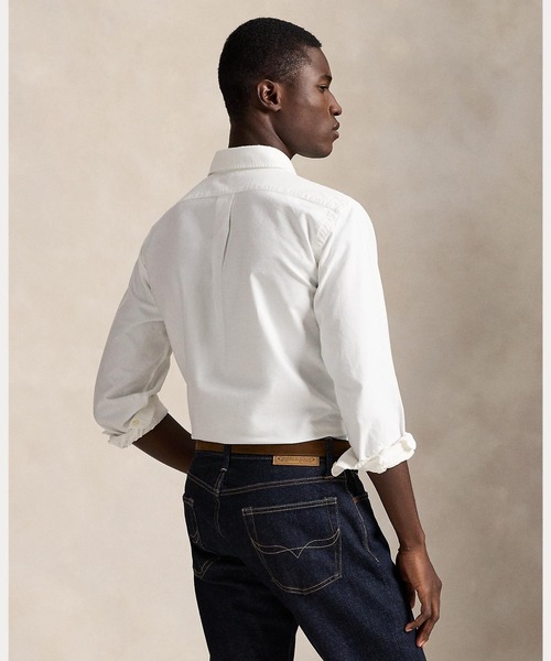 POLO RALPH LAUREN（ポロ ラルフ ローレン）の「クラシック フィット ガーメントダイド オックスフォード シャツ（シャツ/ブラウス・メンズ・ホワイト・XL/S/XS/XXL/L/M）」の4枚目の写真