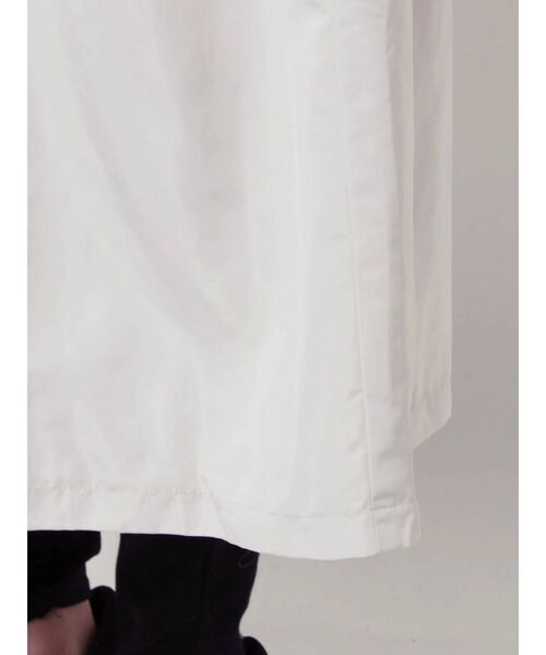 MURUA（ムルーア）の「【AOI】インナーコットンスタンドカラーコート（ステンカラーコート・レディース・カーキ/アイボリー・FREE）」の20枚目の写真