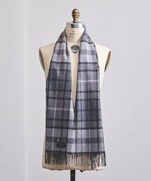 Johnstons of Elgin | 【別注】<JOHNSTONS(ジョンストンズ)> 2プライ チェック マフラー 35✕170(マフラー)