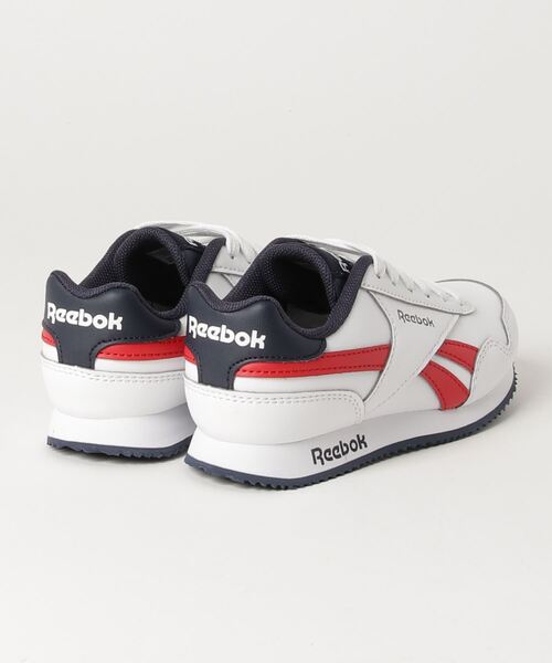 Reebok(リーボック)の「ロイヤル / ROYAL CLJOG 3.0 (スニーカー・キッズ・ホワイト×ネイビー・22.0cm/22.5cm/23.0cm/23.5cm/24.0cm/24.5cm/25.0cm/17.0cm/18.0cm/19.0cm/20.0cm/21.0cm/21.5㎝/18.5cm/19.5cm/20.5cm/17.5cm)」の3枚目の写真